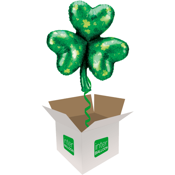 33" Holographic Shamrock - Sorry but this balloon is sold out