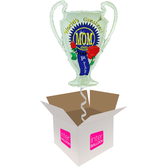 33" Worlds Greatest Mom Trophy - only £22.99