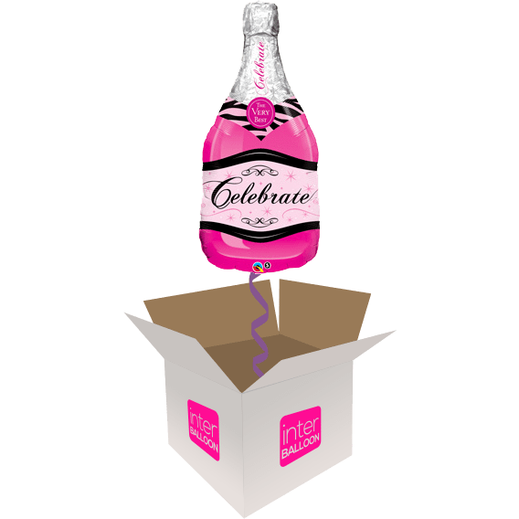 39" Pink Champange Bottle - Sorry but this balloon is sold out