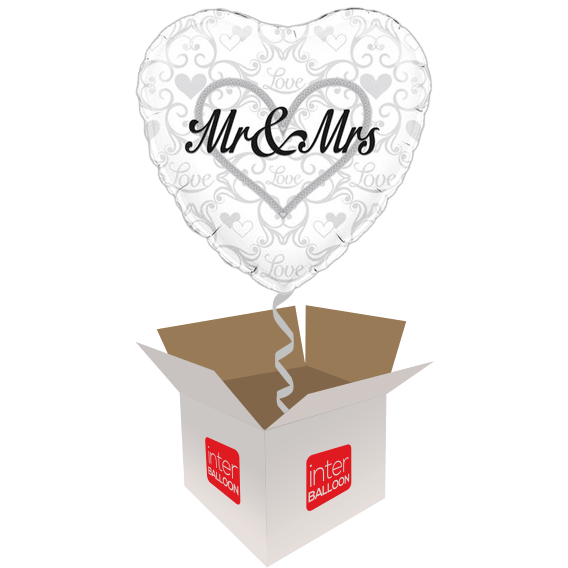 Mr & Mrs Love Heart - only £15.99
