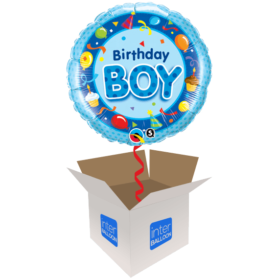 Blue Birthday Boy Party - Sorry but this balloon is sold out