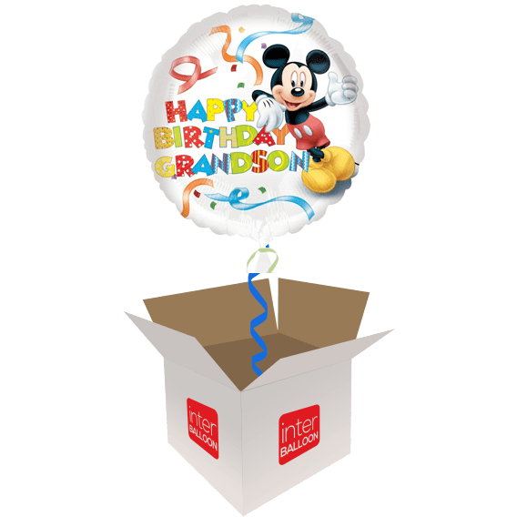Mickey Mouse Happy Birthday Grandson - only £15.99
