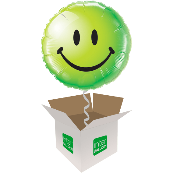 Shiny Green Smiley Face - only £15.99