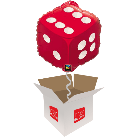 Red Dice - Sorry but this balloon is sold out