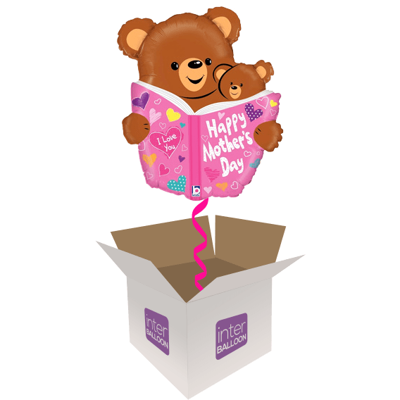 28" Mother's Day Bear Book - Sorry but this balloon is sold out