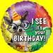 Googlelloon Balloon Delivery with wobbly eyes to UK