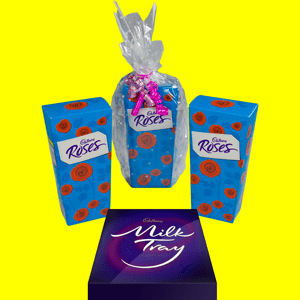 Add a box of Cadburys Chocolate Rose!