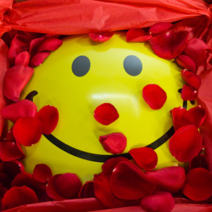 Add a Sprinkle of Fresh Rose Petals to your Balloon!