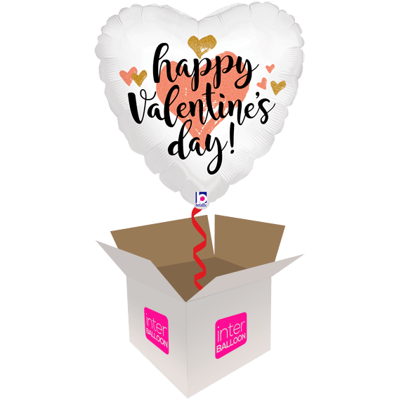 Rose Gold Heart Valentine