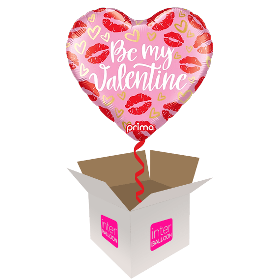 Be My Valentine Heart Kisses