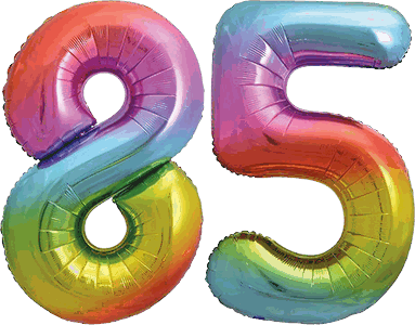 34″ Giant Rainbow No. 85 Balloon