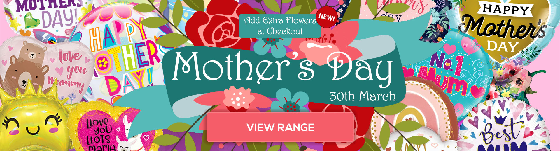 Say Happy Mother's Day with a helium balloon in a box