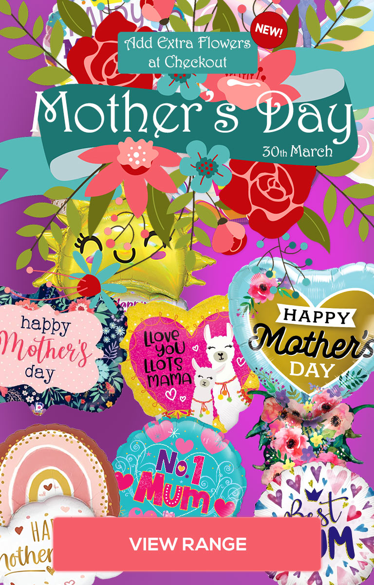 Say Happy Mother's Day with a helium balloon in a box