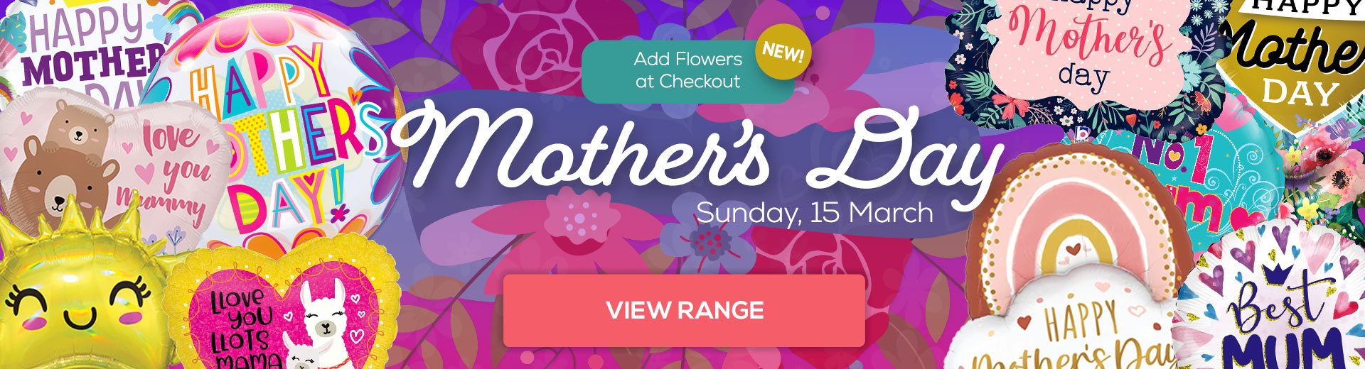 Say Happy Mother's Day with a helium balloon in a box