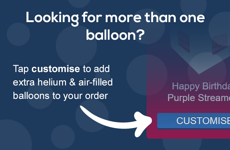 Add extra balloons